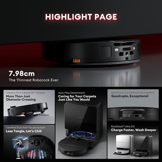 Roborock Saros 10 Refill & Drainage