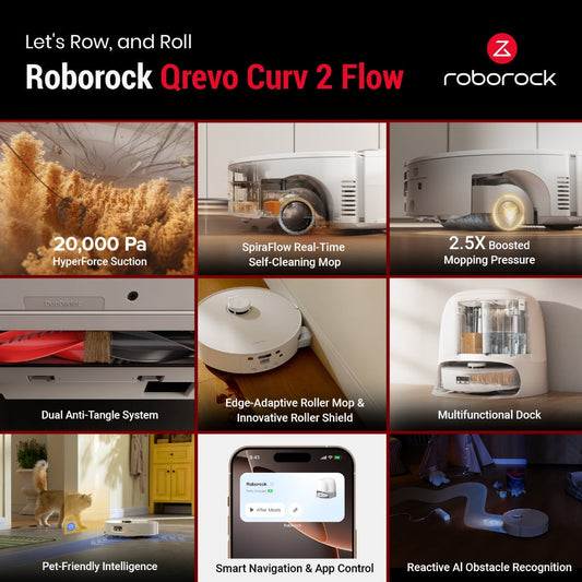 Roborock Qrevo Curv 2 Flow
