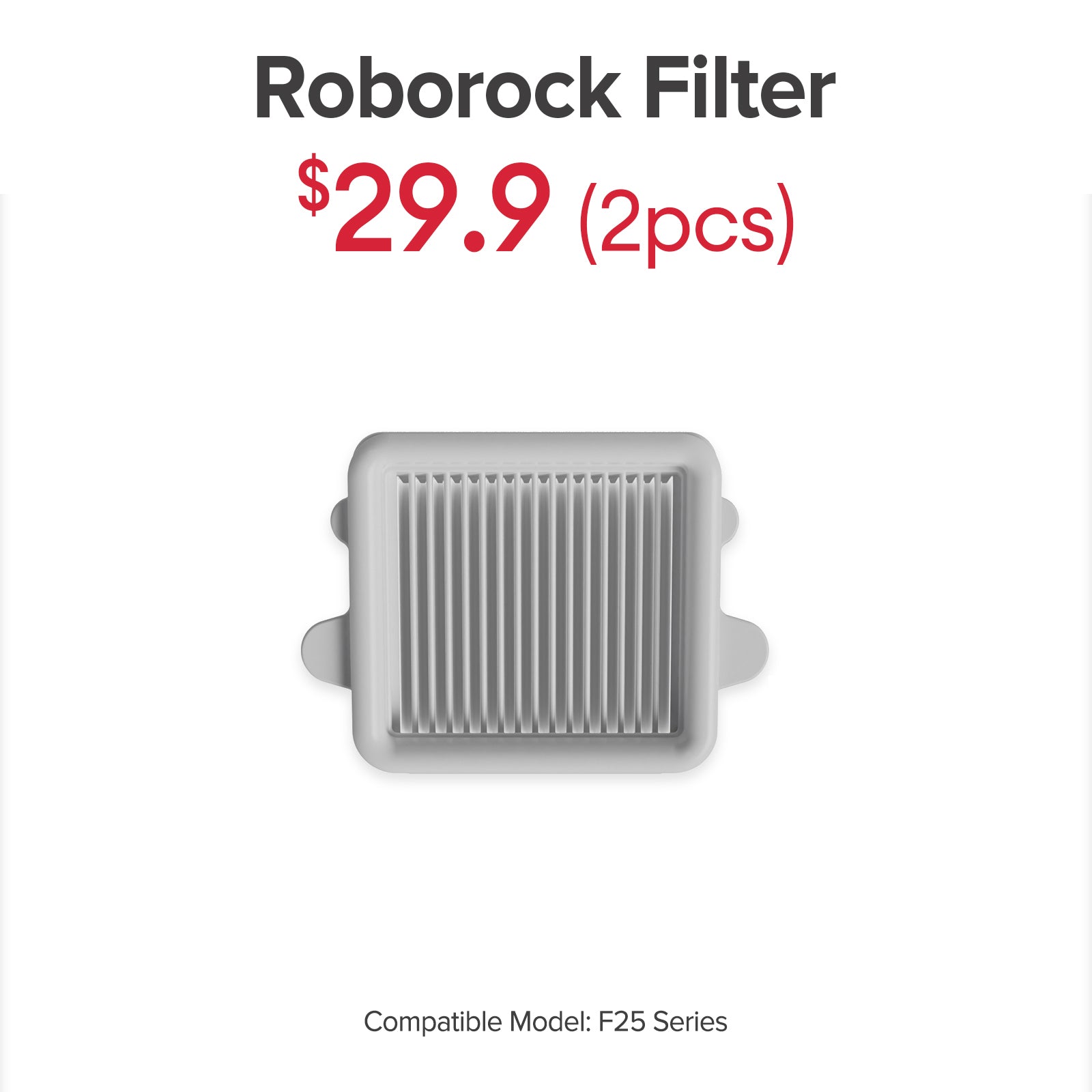Filter for Roborock F25 Series