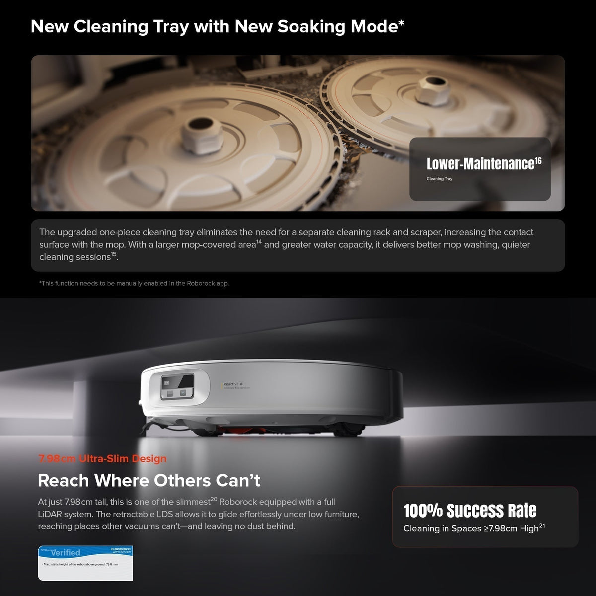 9.18 Auction Roborock Curv 2 Pro - Demo Set