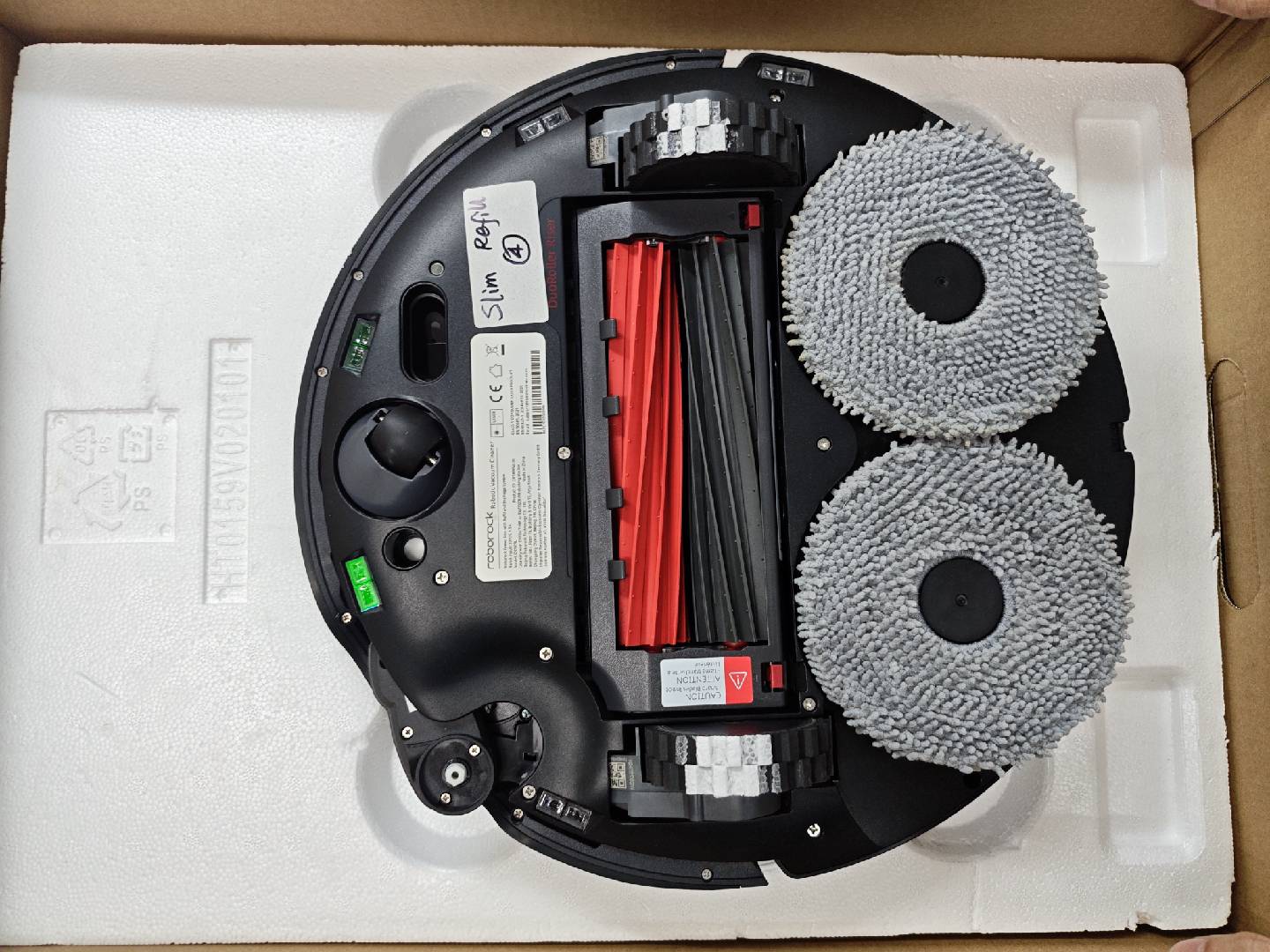 Roborock Qrevo slim Black - Certified Refurbished