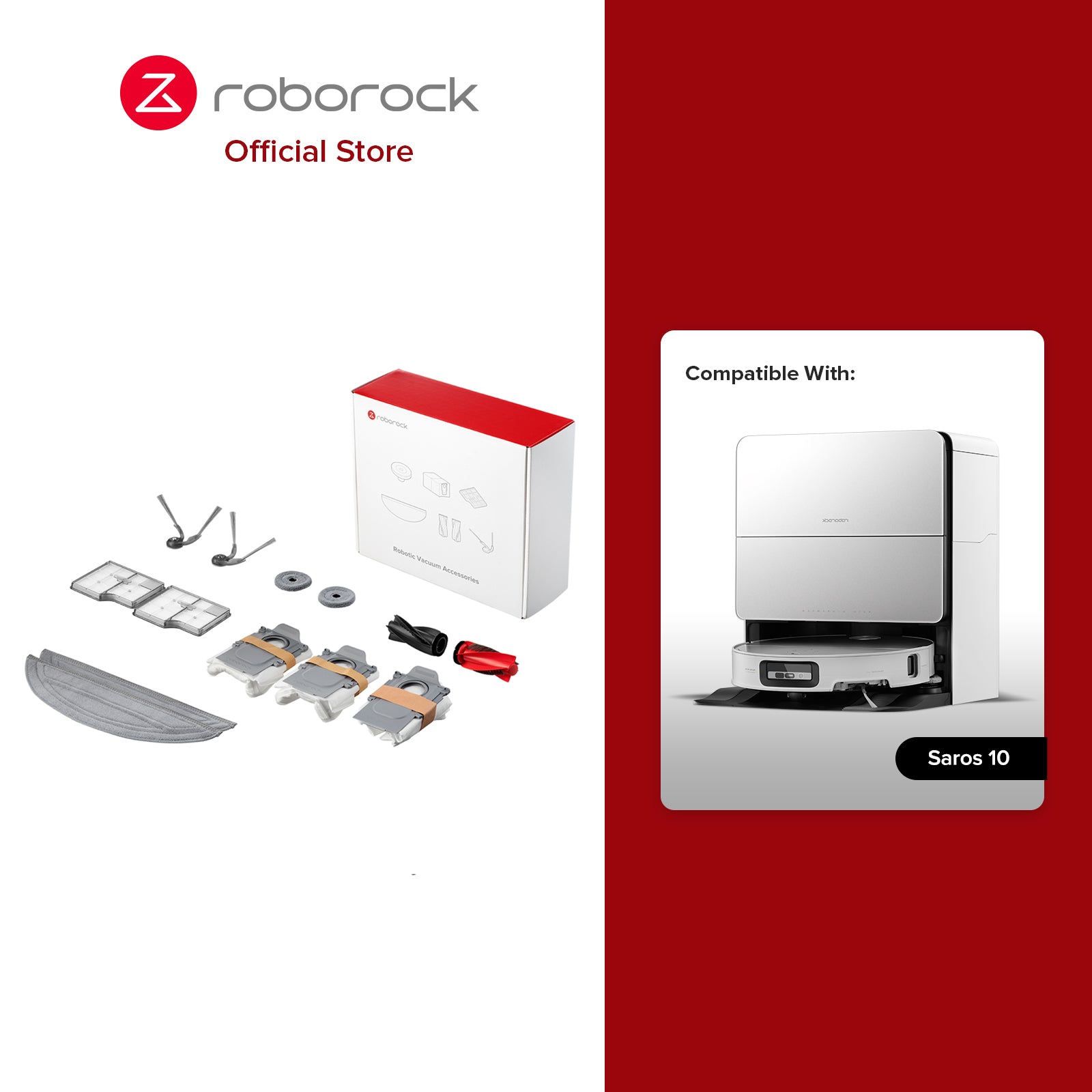 Roborock Accessories Pack for Saros 10/Saros 10 R&D