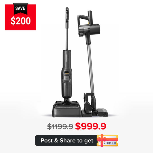 New Launch Roborock F25 ACE Combo Wet and Dry Cordless Vacuum Cleaner
