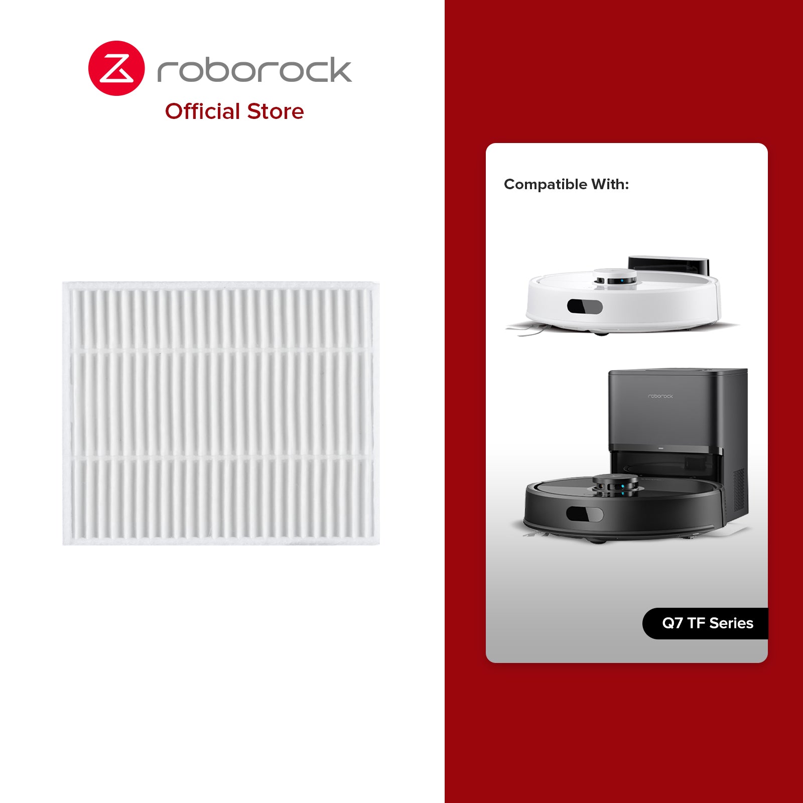 Filter for Roborock Q7 TF&Q7 TF+