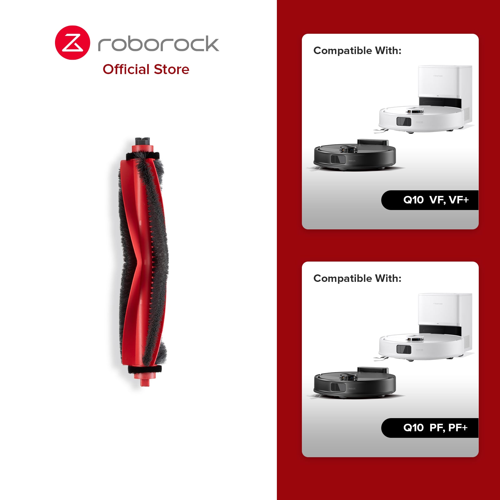 Main Brush for Roborock Q10 VF, Q10 VF+, Q10 PF, Q10 PF+