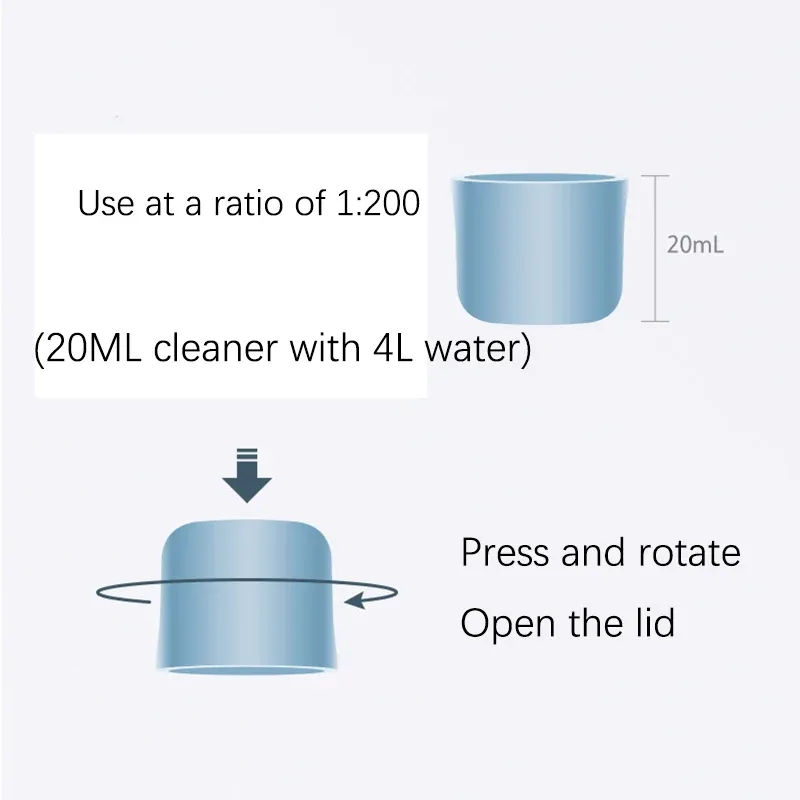 Roborock OMO Floor Cleaner Fluid Cleaner 200ml/1000ml