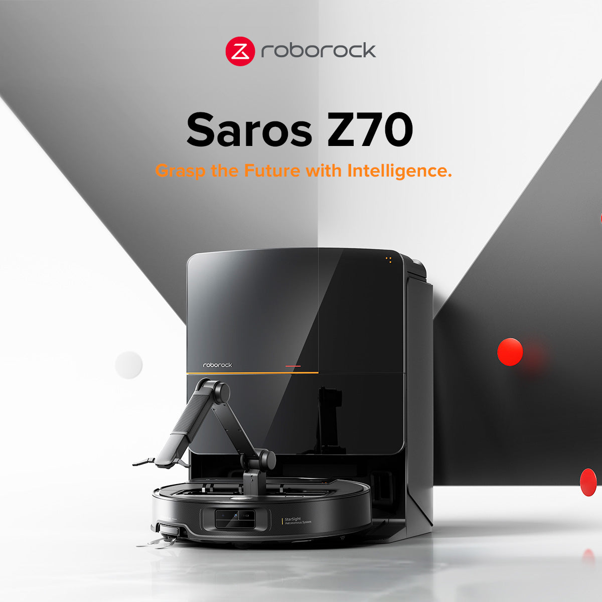 New Launch Pre Order Roborock Saros Z70 | Industry-1st Omni Grip&AdaptiLift Chassis