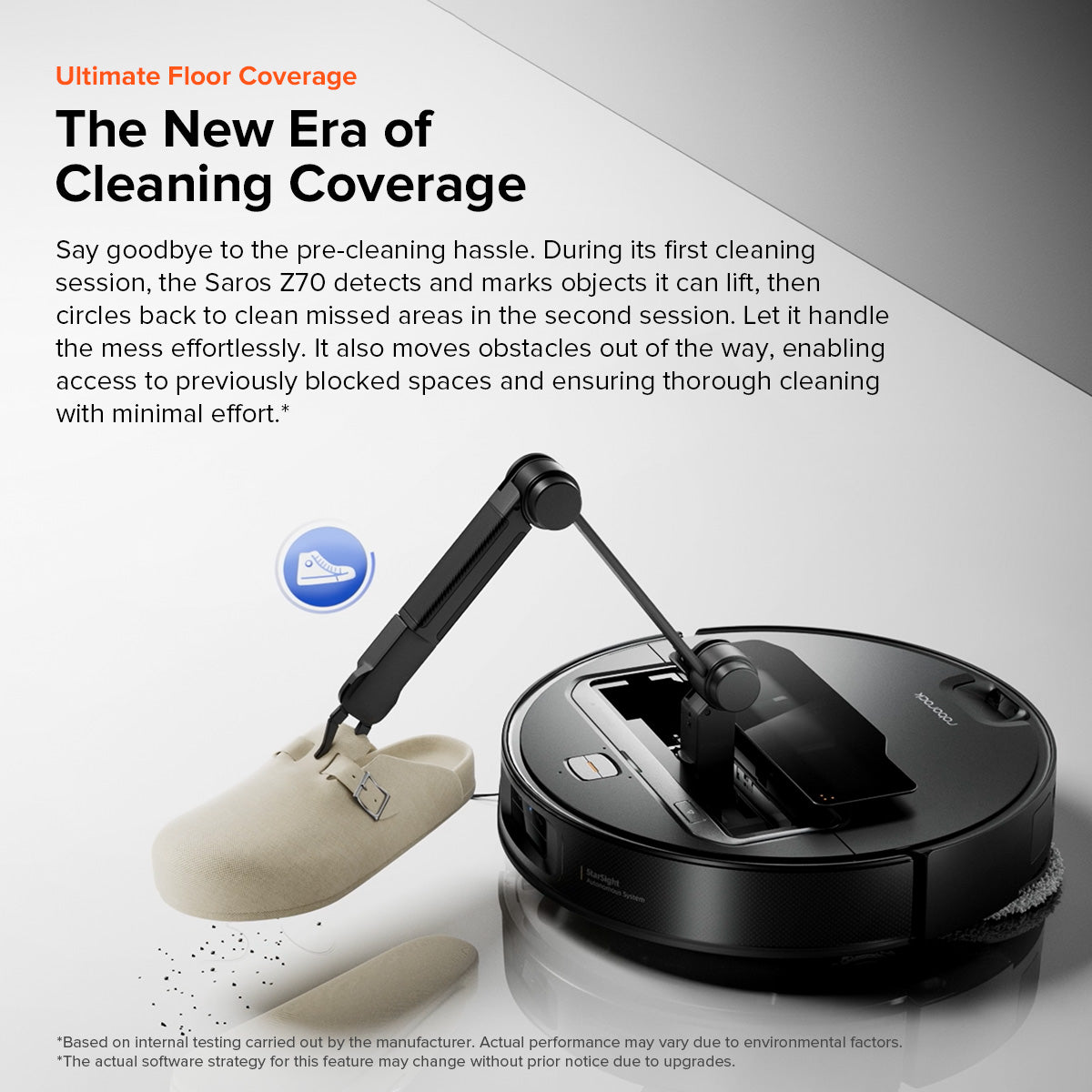 New Launch Pre Order Roborock Saros Z70 | Industry-1st Omni Grip&AdaptiLift Chassis