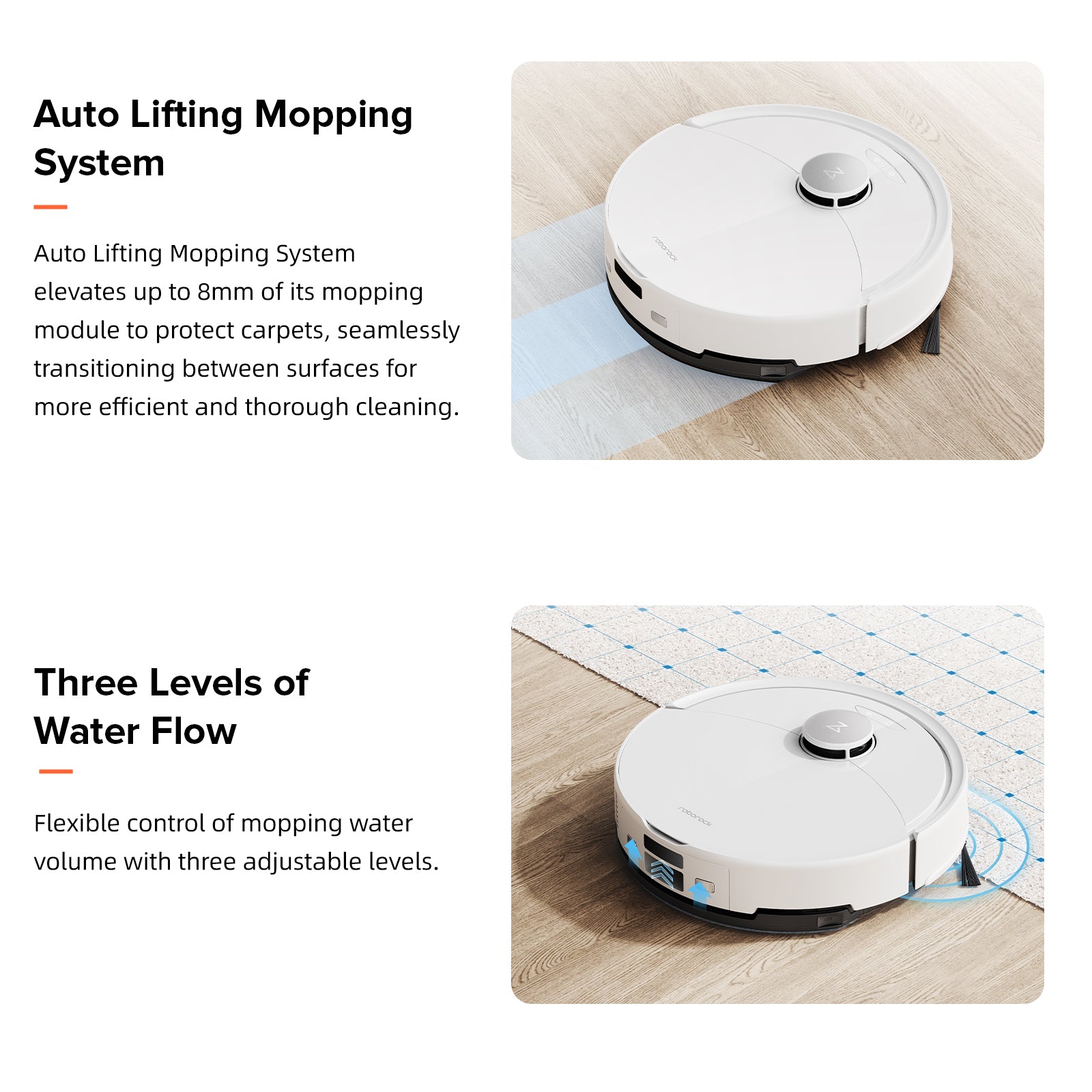 New Launch Roborock Q10 PF+ Robot Vacuum Black/White(Pre-Order)