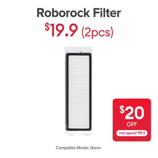 Filter for Roborock Qrevo model Cleaning Vacuum