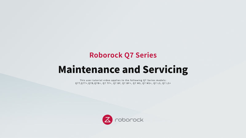 Maintaining your robot