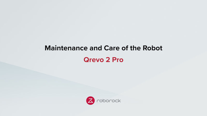 Maintaining your robot