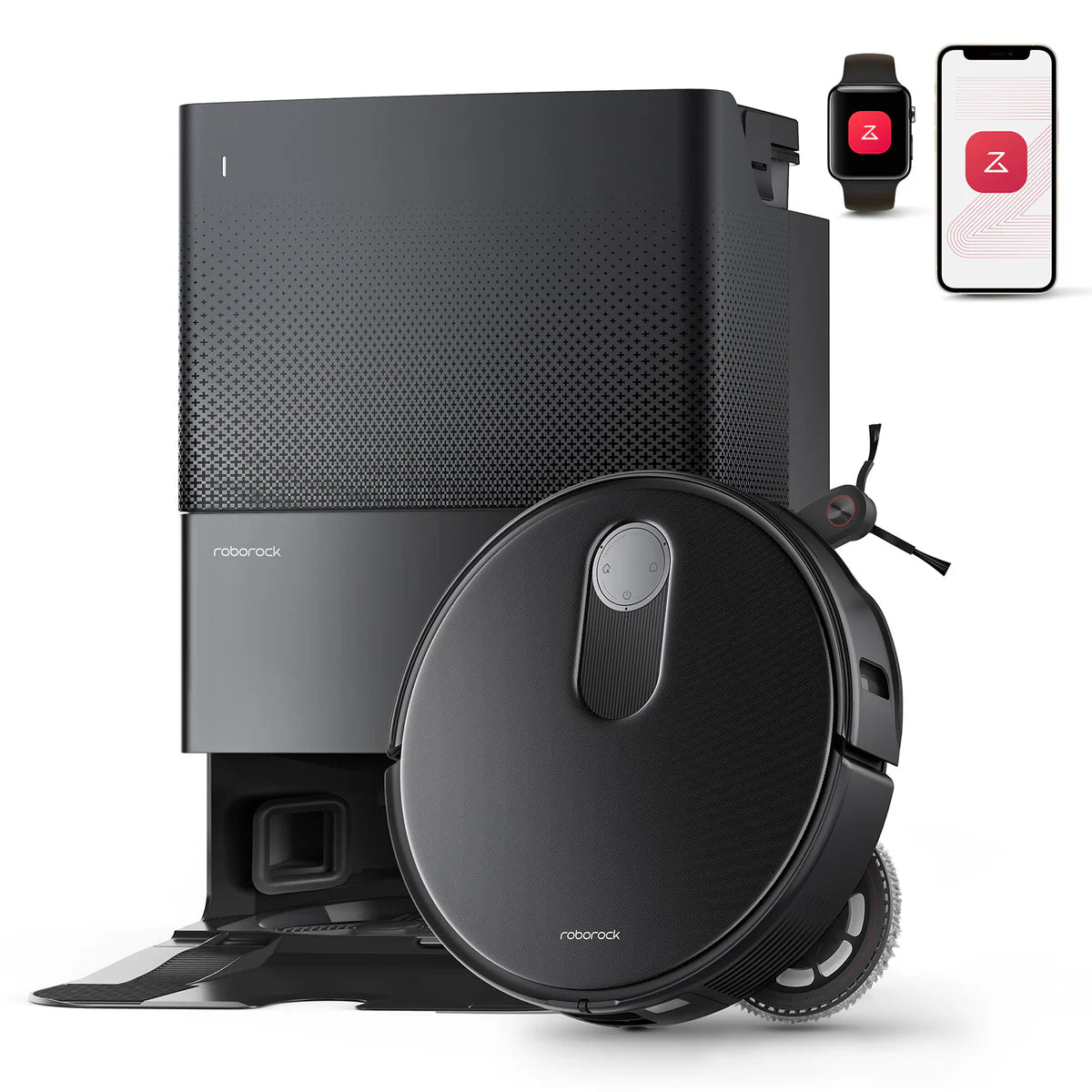 Roborock Qrevo MaxV Black - Certified Refurbished