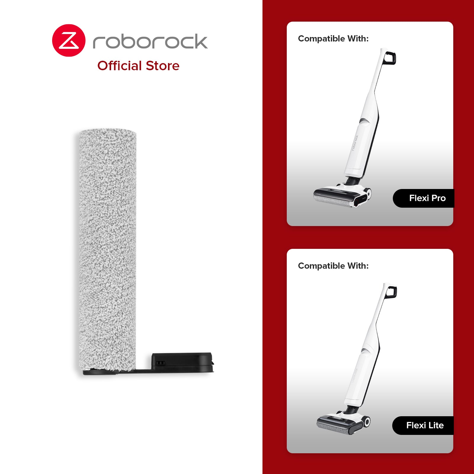 Roller Brush for Roborock Flexi Lite, Flexi Pro