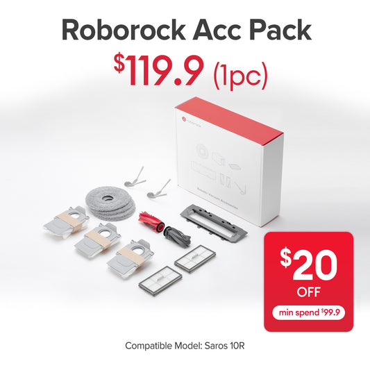Roborock Accessories Pack for Saros 10R