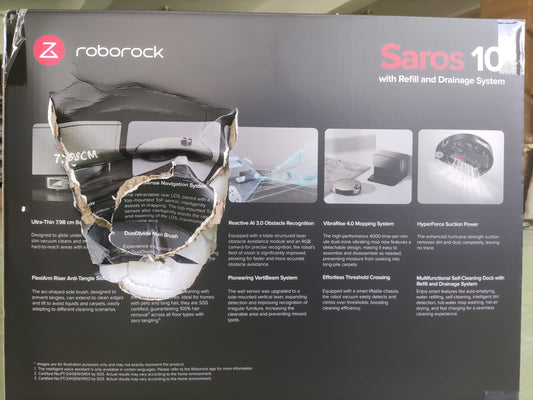 Roborock Saros 10 Refill & Drainage - Certified Refurbished