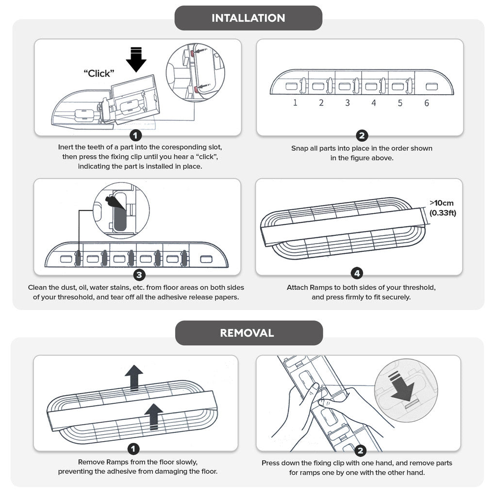 Standard Version Ramp for Roborock Robot Vacuum