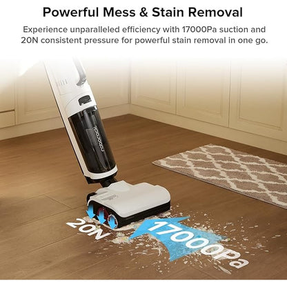Roborock Dyad Pro Combo Wet&Dry Cordless Vacuum Cleaner | Floor Wash & Vacuum Carpets & Furnitures | Self Clean&Dry