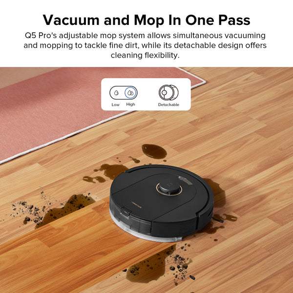 Roborock Q5 Pro+ Black