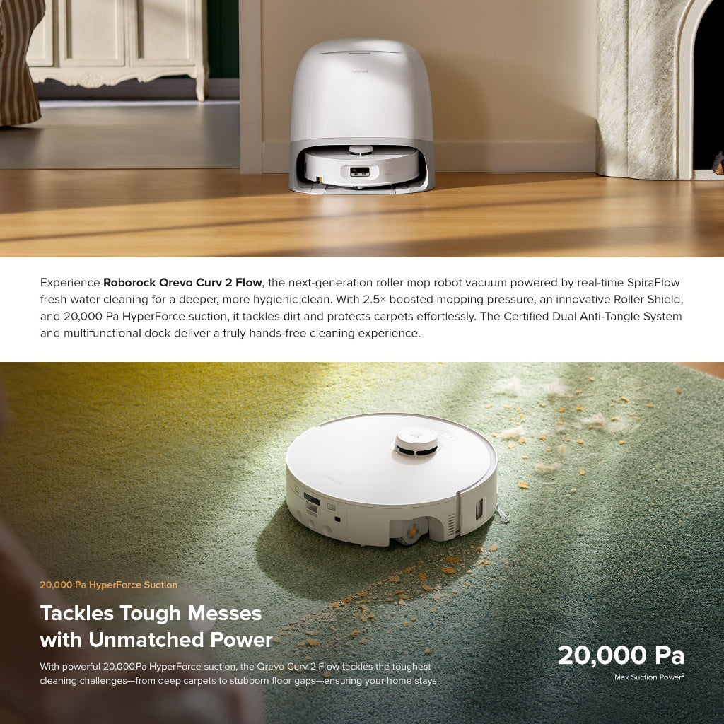 Roborock Qrevo Curv 2 Flow