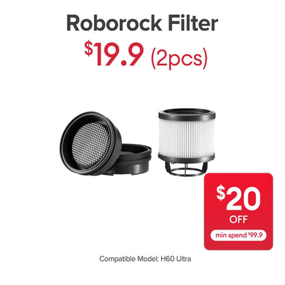 Filter Cartridge Module for Roborock H60 Ultra