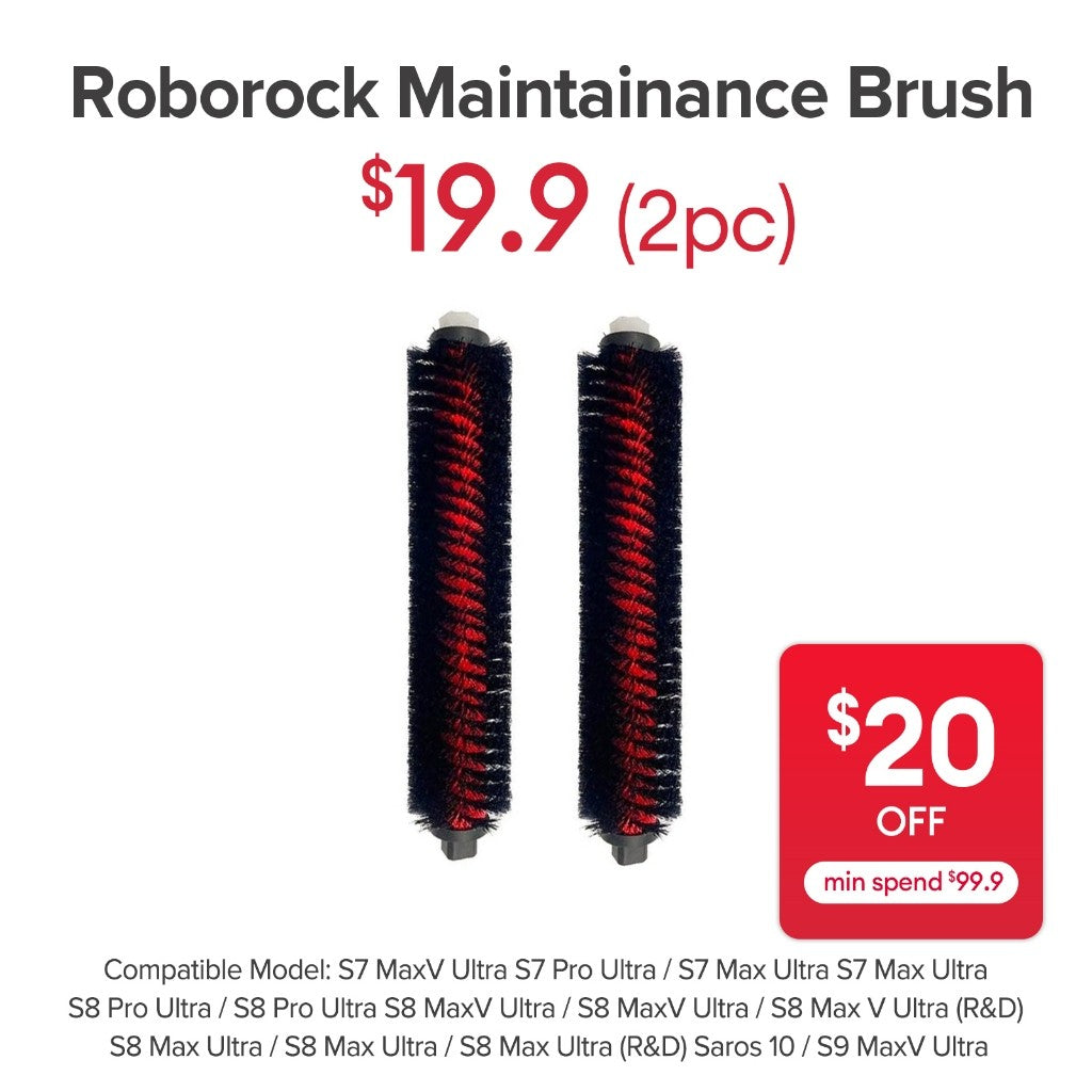 Maintainance Brush for Roborock S7 MaxV Ultra S7 Pro Ultra / S7 Max Ultra S7 Max Ultra S8 Pro Ultra / S8 Pro Ultra
